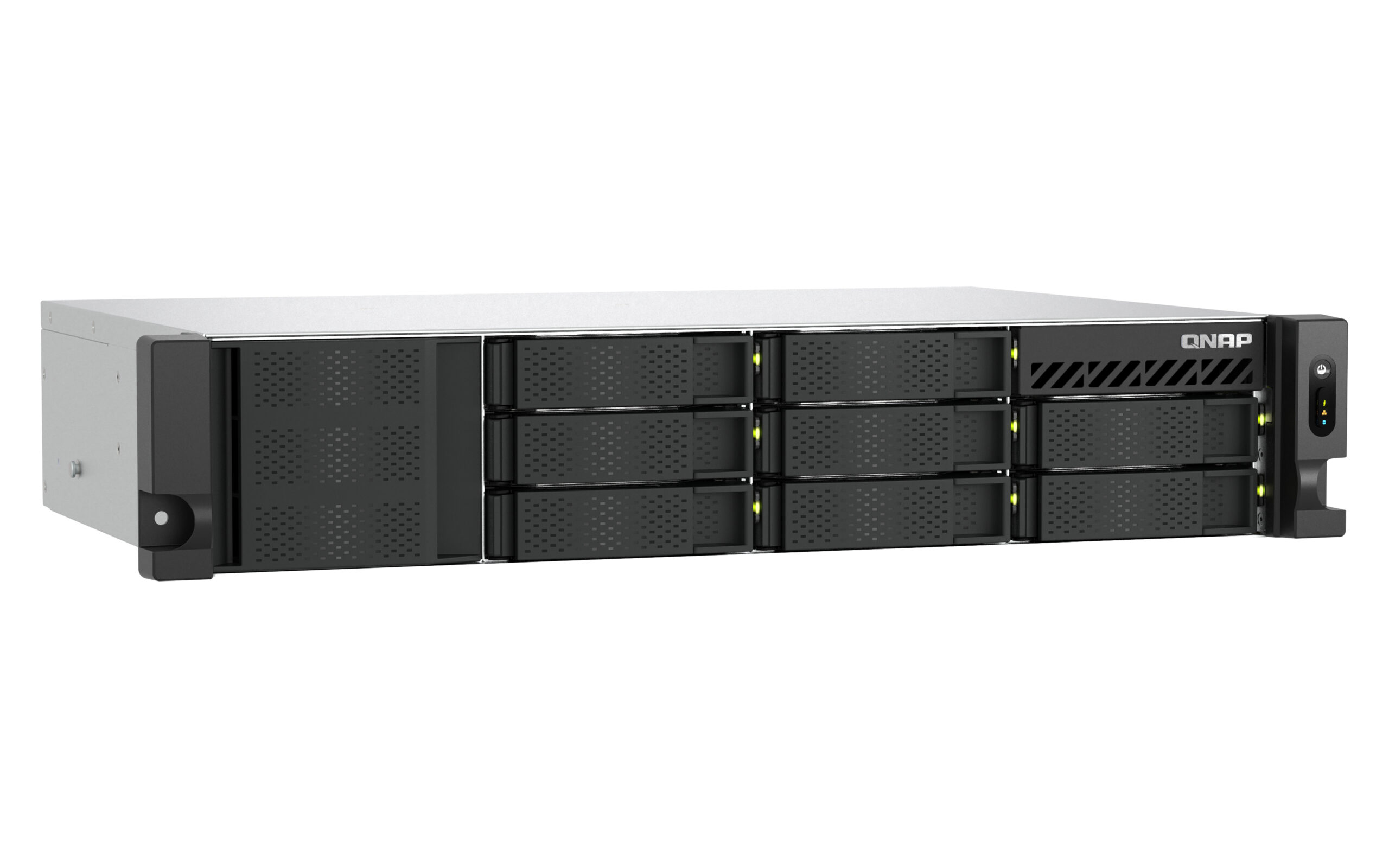 QNAP TS-855EU-8G data-opslag-server NAS Rack (2U) Intel Atom® C5125 8 GB DDR4 0 TB QuTS hero Zwart - Afbeelding 10
