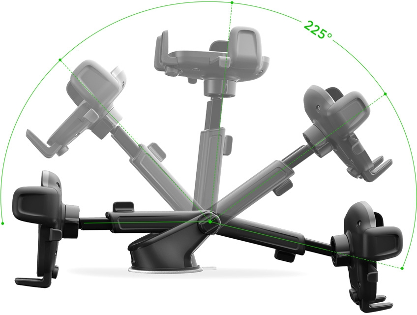 iOttie Easy One Touch 5 Dash/Windshield Mount Black - Afbeelding 5