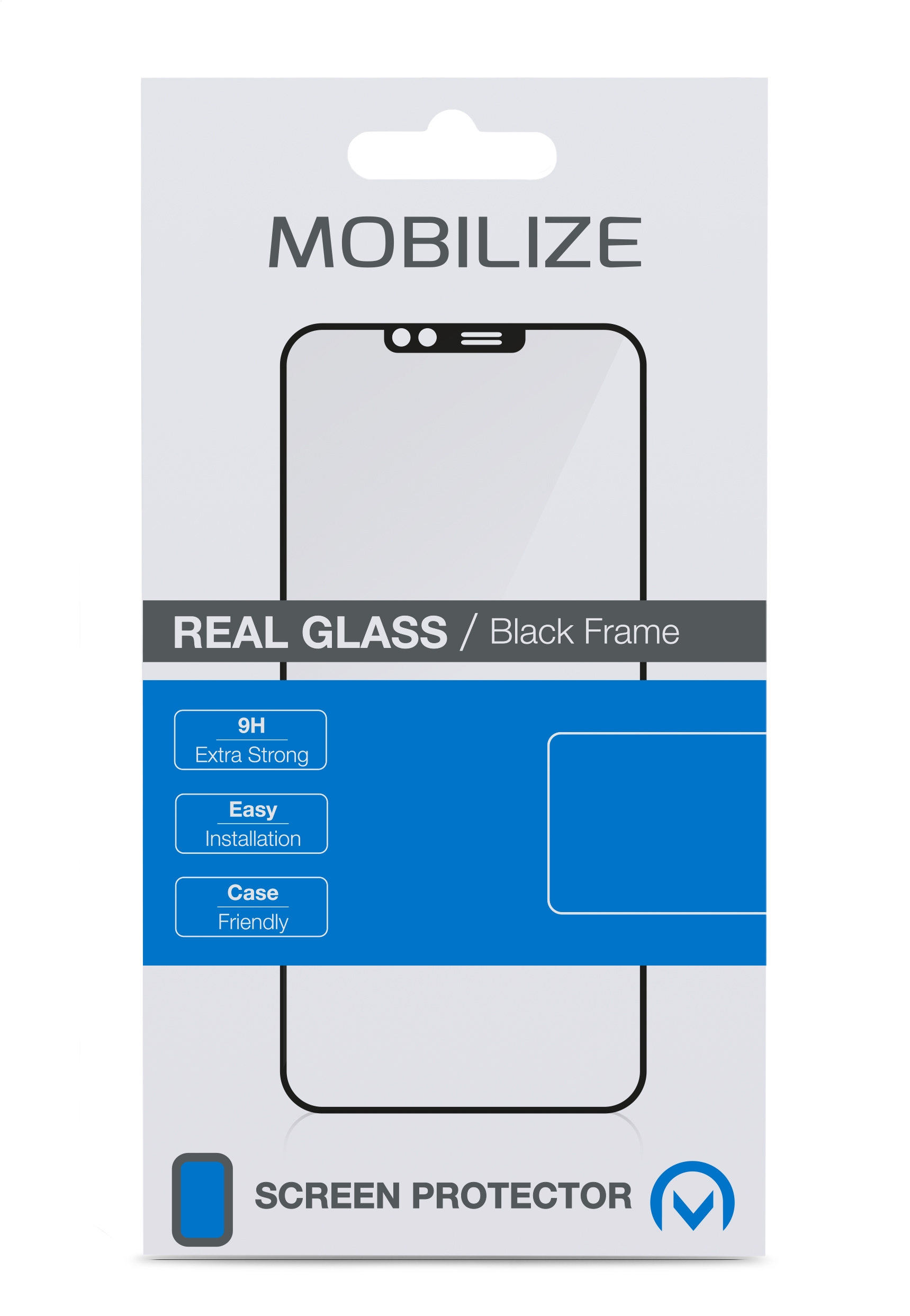 Mobilize Glass Screen Protector - Black Frame - Samsung Galaxy S22 5G/S23 5G - Afbeelding 5