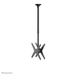 Neomounts FPMA-C340DBLACK Dual monitor/TV-beugel plafond 32-75" - h 106-156 cm - Afbeelding 5
