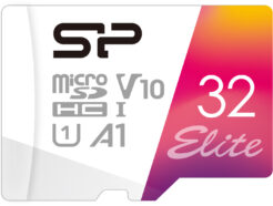Silicon Power Elite Micro SDHC incl. SD Adapter 32GB UHS-1 U1 A1 V10 Class 10 Color