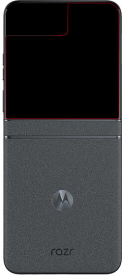 Mobilize Glass Screen Protector Motorola Razr 50 (Outer Display + Camera)