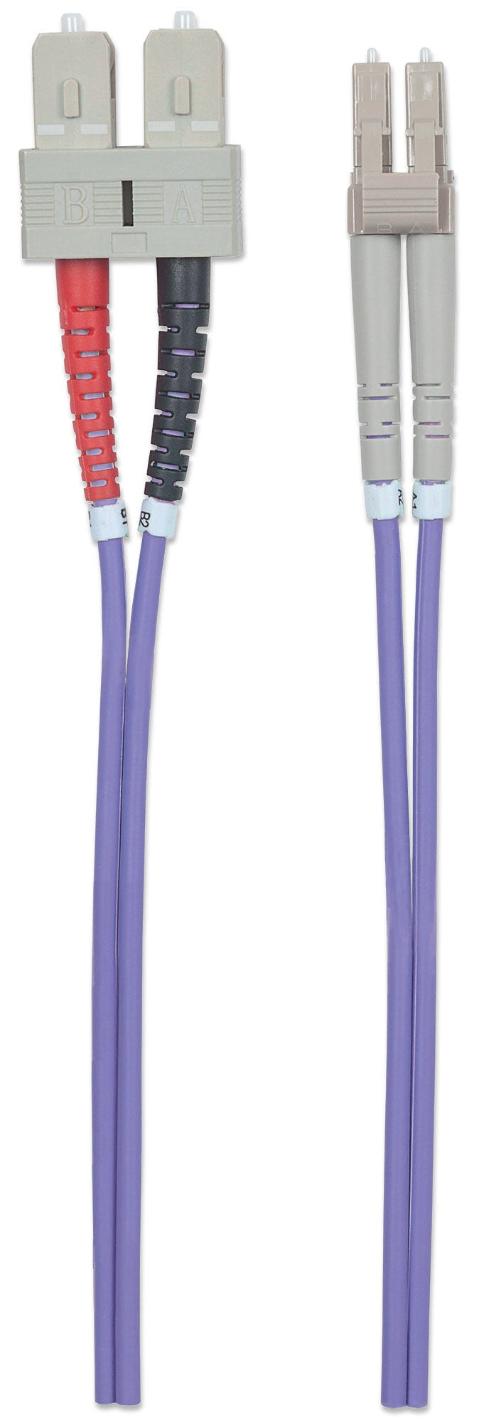 Intellinet 751049 InfiniBand en Glasvezelkabel 1 m LC SC Violet - Afbeelding 5