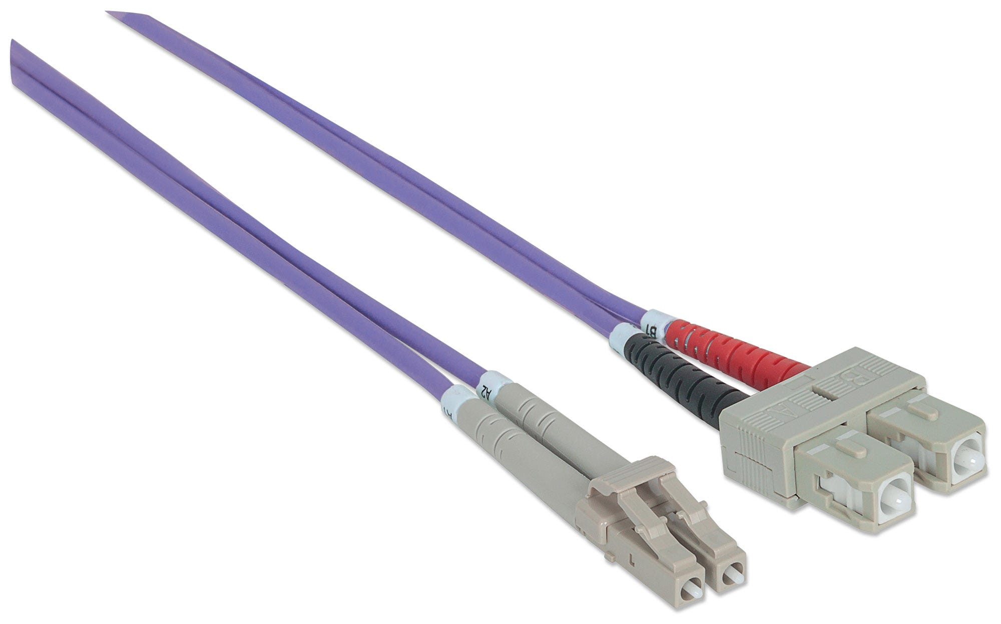 Intellinet 751049 InfiniBand en Glasvezelkabel 1 m LC SC Violet - Afbeelding 3