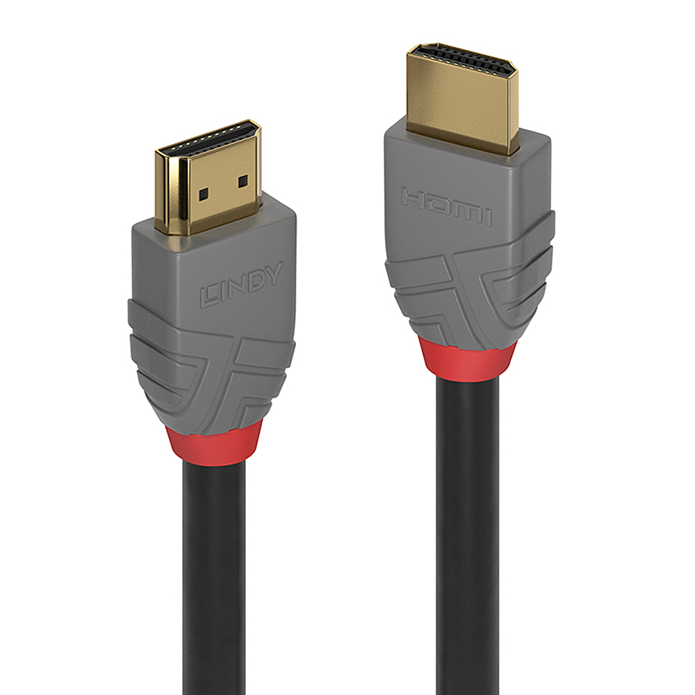 Lindy 36962 HDMI kabel 1 m HDMI Type A (Standaard) Zwart, Grijs