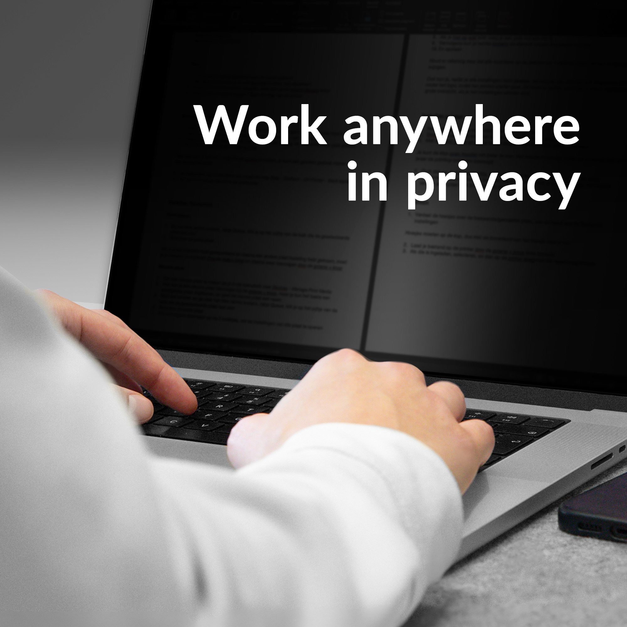 Mobilize Privacy Screen Protector for Apple MacBook Air 13inch/Pro 13inch (2016 - 2022) - Afbeelding 5