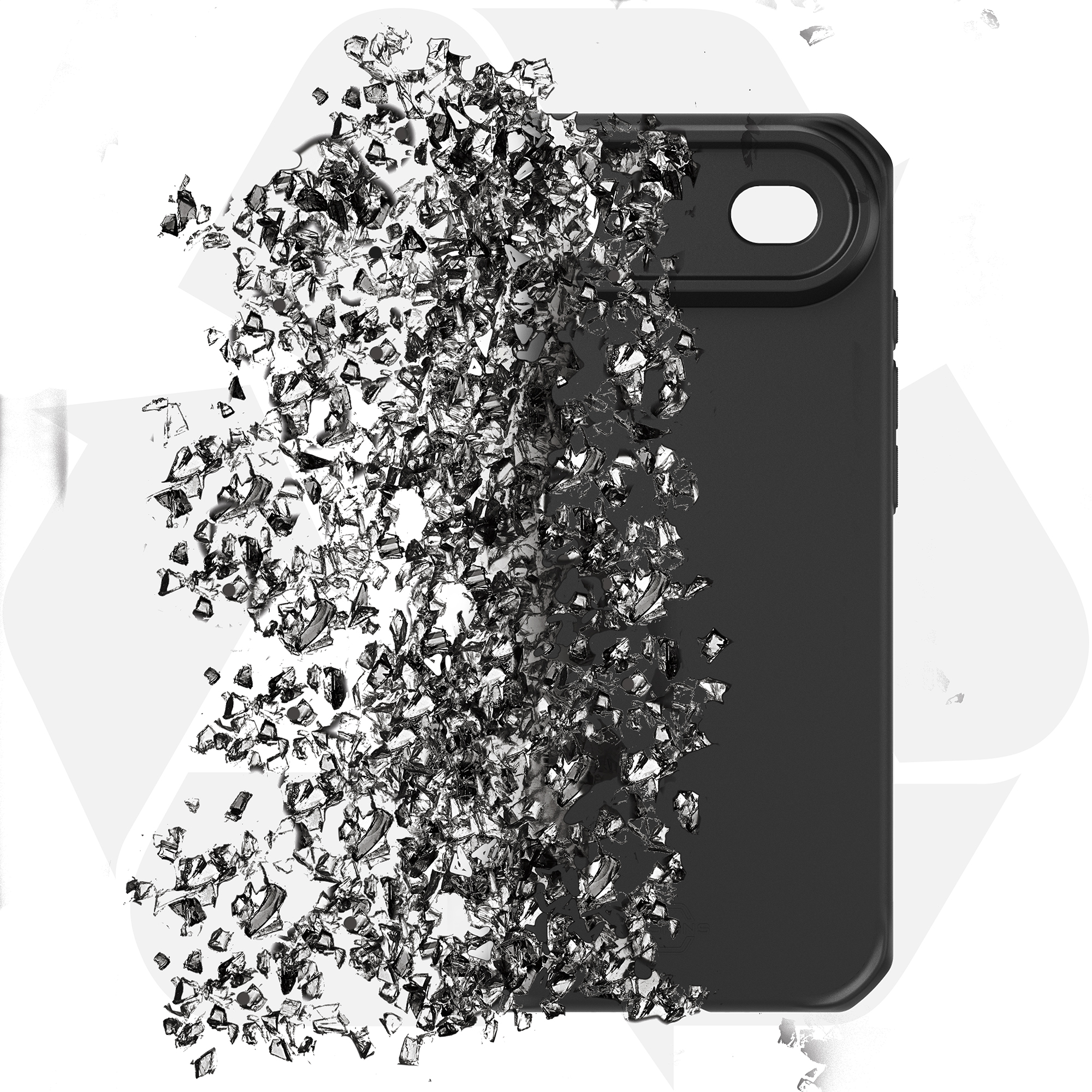 ITSKINS Level 3 SpectrumSilk_R for Apple iPhone 17 Air Black - Afbeelding 6