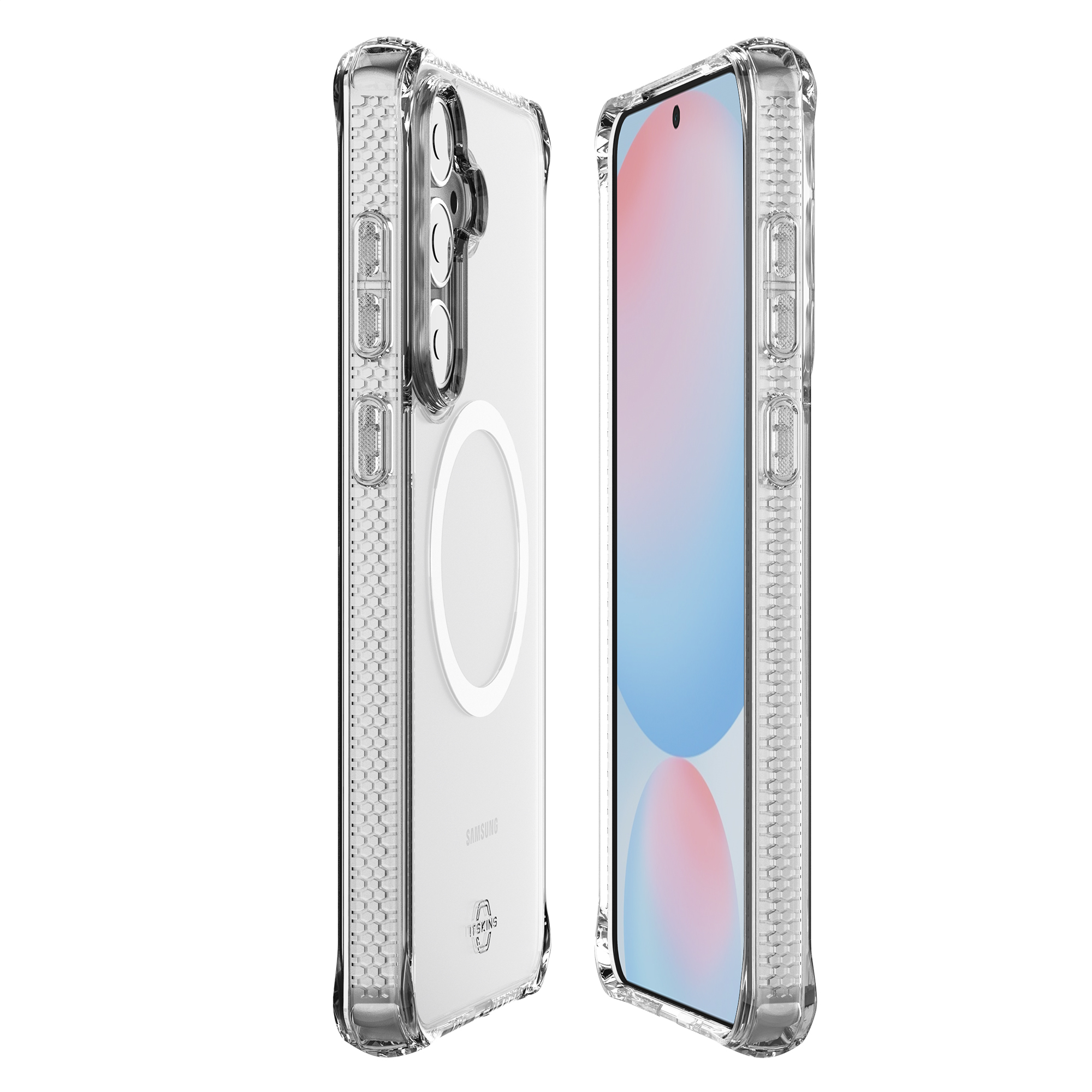 ITSKINS Level 2 HybridMagClear_R for Samsung Galaxy S25 FE Transparent - Afbeelding 4