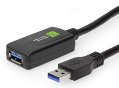 Techly ICUR3050G USB-kabel USB 3.2 Gen 1 (3.1 Gen 1) 5 m USB A Zwart - Afbeelding 9