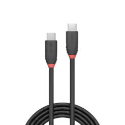Lindy 36905 USB-kabel USB 3.2 Gen 1 (3.1 Gen 1) 0,5 m USB C 10 Gbit/s Zwart - Afbeelding 3