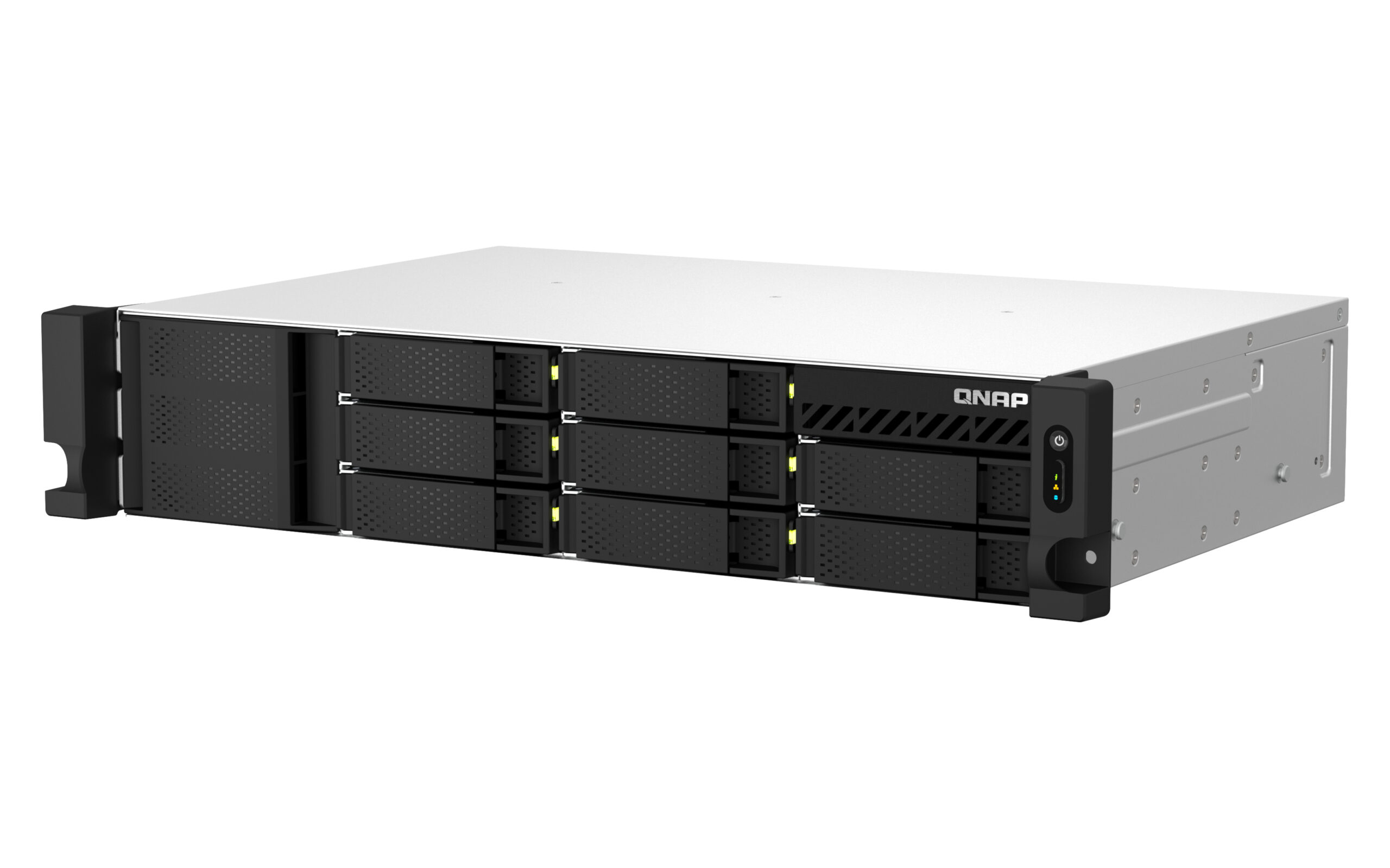QNAP TS-864EU-RP-8G data-opslag-server NAS Rack (2U) Intel® Celeron® N5095 8 GB DDR4 0 TB QNAP Turbo System Zwart - Afbeelding 6