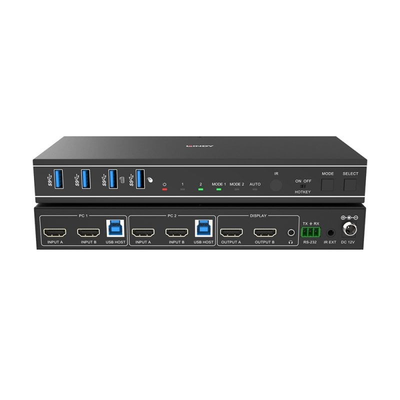 Lindy 39314 KVM-switch Zwart - Afbeelding 5