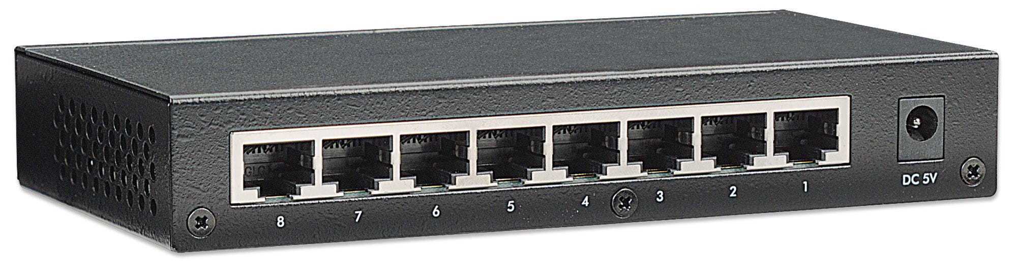 Intellinet 8-Port Fast Ethernet Office Switch Fast Ethernet (10/100) Zwart - Afbeelding 6