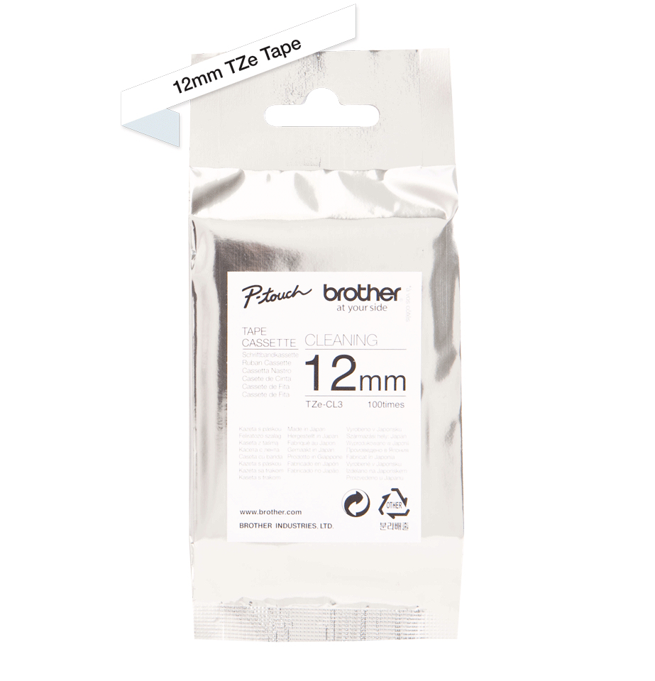 Brother TZE-CL3 printer reiniger Reinigingsband voor printkop - Afbeelding 3