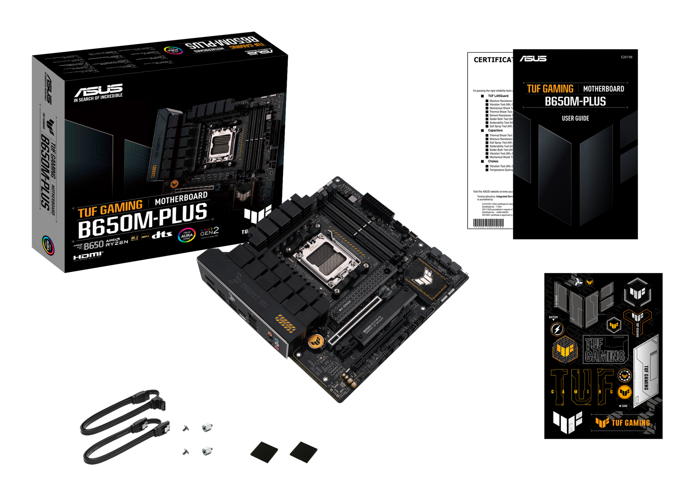 ASUS TUF GAMING B650M-PLUS AMD B650 Socket AM5 micro ATX - Afbeelding 9