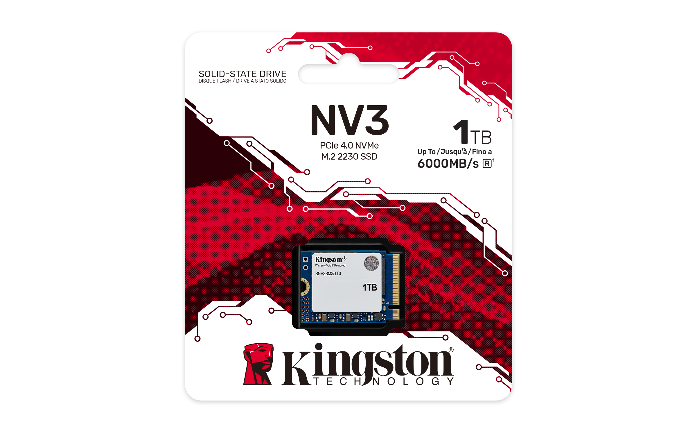 Kingston Technology 1000G NV3 M.2 2230 NVMe SSD - Afbeelding 4