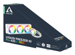 ARCTIC Liquid Freezer III Pro 420 A-RGB (White) Processor Alles-in-één vloeistofkoeler 14 cm Wit - Afbeelding 7