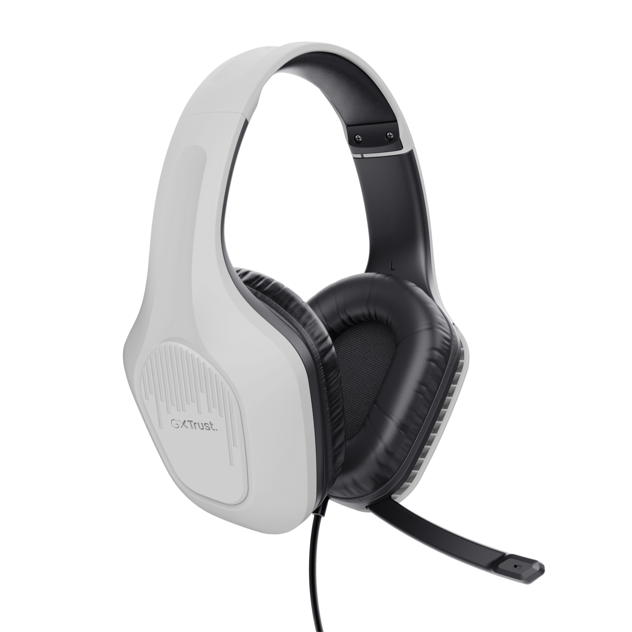 Trust GXT 415W Zirox Headset Bedraad Hoofdband Gamen Wit - Afbeelding 3