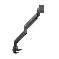 Manhattan Bureaubeugel voor TV’s en monitoren (Volledig Verstelbaar met gasveer), voor schermen 13"–42", met tafelklem of bladdoorvoer, VESA-compatibiliteit: van 75x75 tot 200x200 mm (controleer de afmetingen van de vier montagegaten aan de achterzijde) - Afbeelding 2