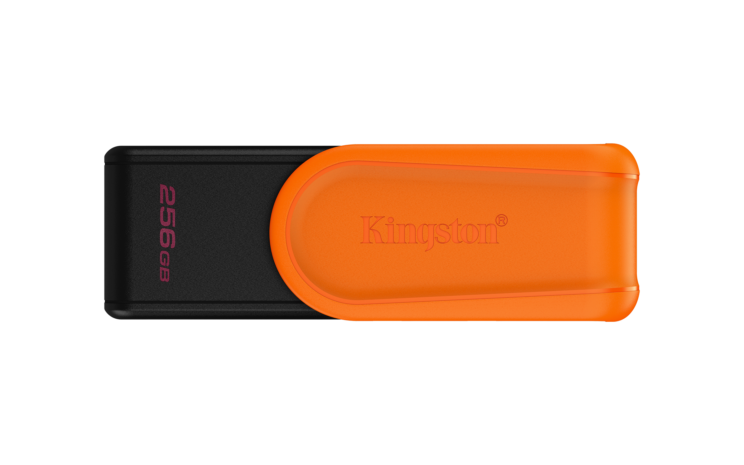 Kingston Technology DataTraveler 256GB Portable USB 3.2 Gen 1 Exodia S (Black/Orange)