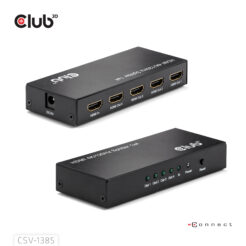 CLUB3D 1 to 4 HDMI™ Splitter 4K120Hz - Afbeelding 8