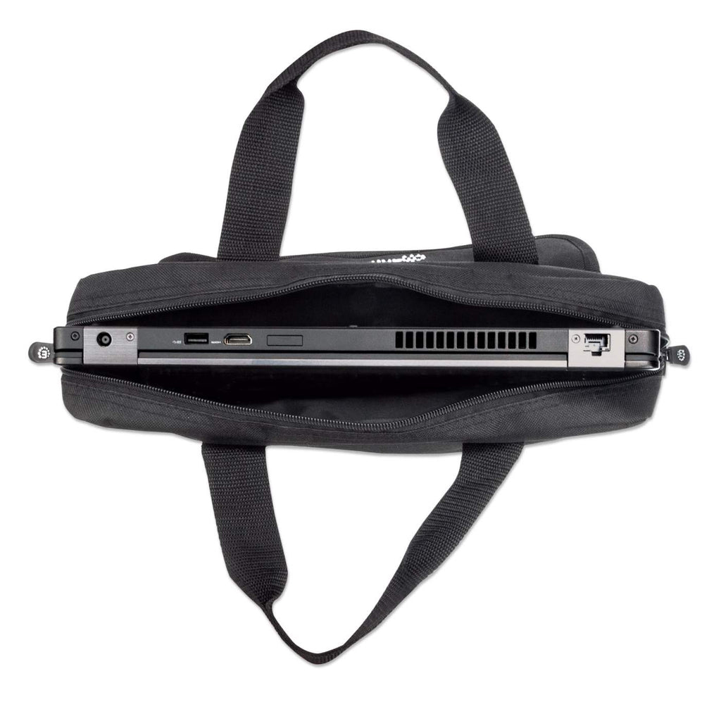 Manhattan 439862 laptoptas 31,8 cm (12.5") Documententas Zwart - Afbeelding 6