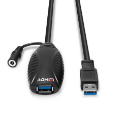 Lindy 43156 USB-kabel USB 3.2 Gen 1 (3.1 Gen 1) 10 m USB A 5 Gbit/s Zwart - Afbeelding 5