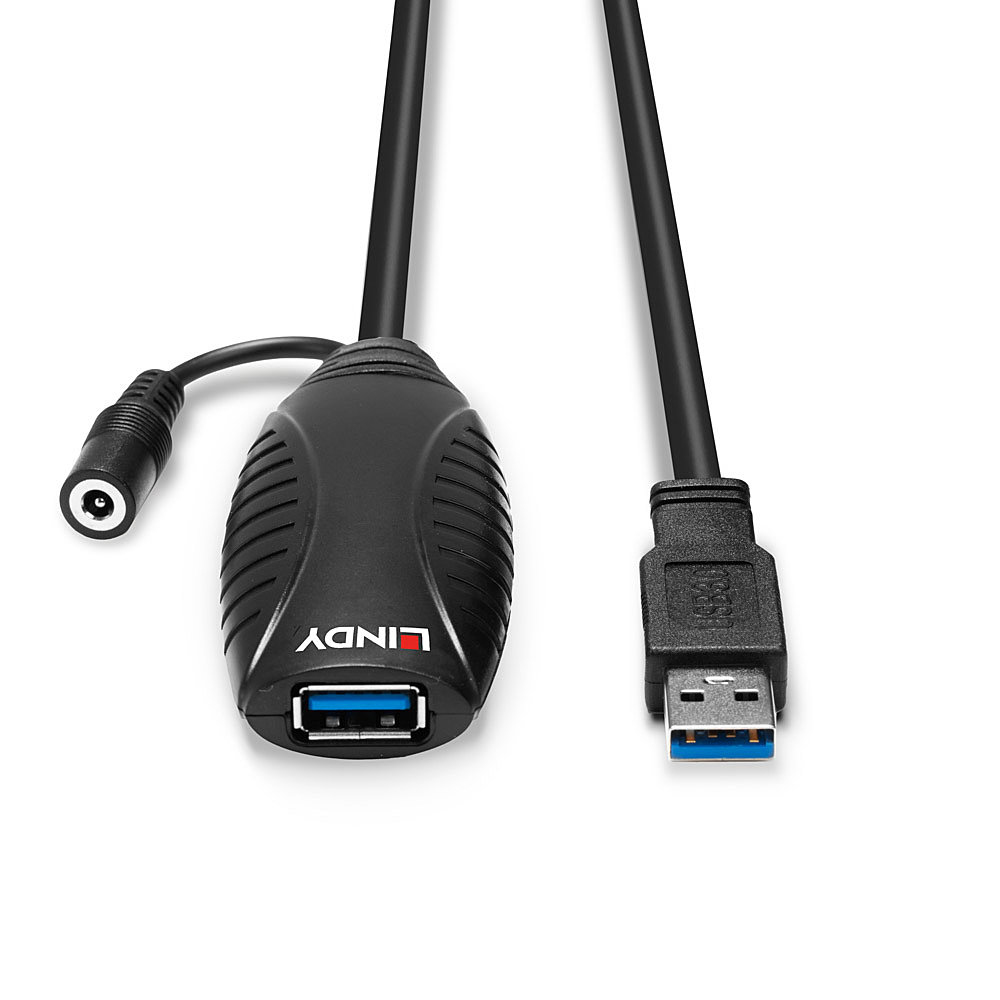 Lindy 43156 USB-kabel USB 3.2 Gen 1 (3.1 Gen 1) 10 m USB A 5 Gbit/s Zwart - Afbeelding 5