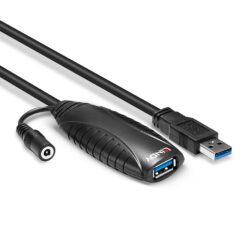 Lindy 43156 USB-kabel USB 3.2 Gen 1 (3.1 Gen 1) 10 m USB A 5 Gbit/s Zwart - Afbeelding 4
