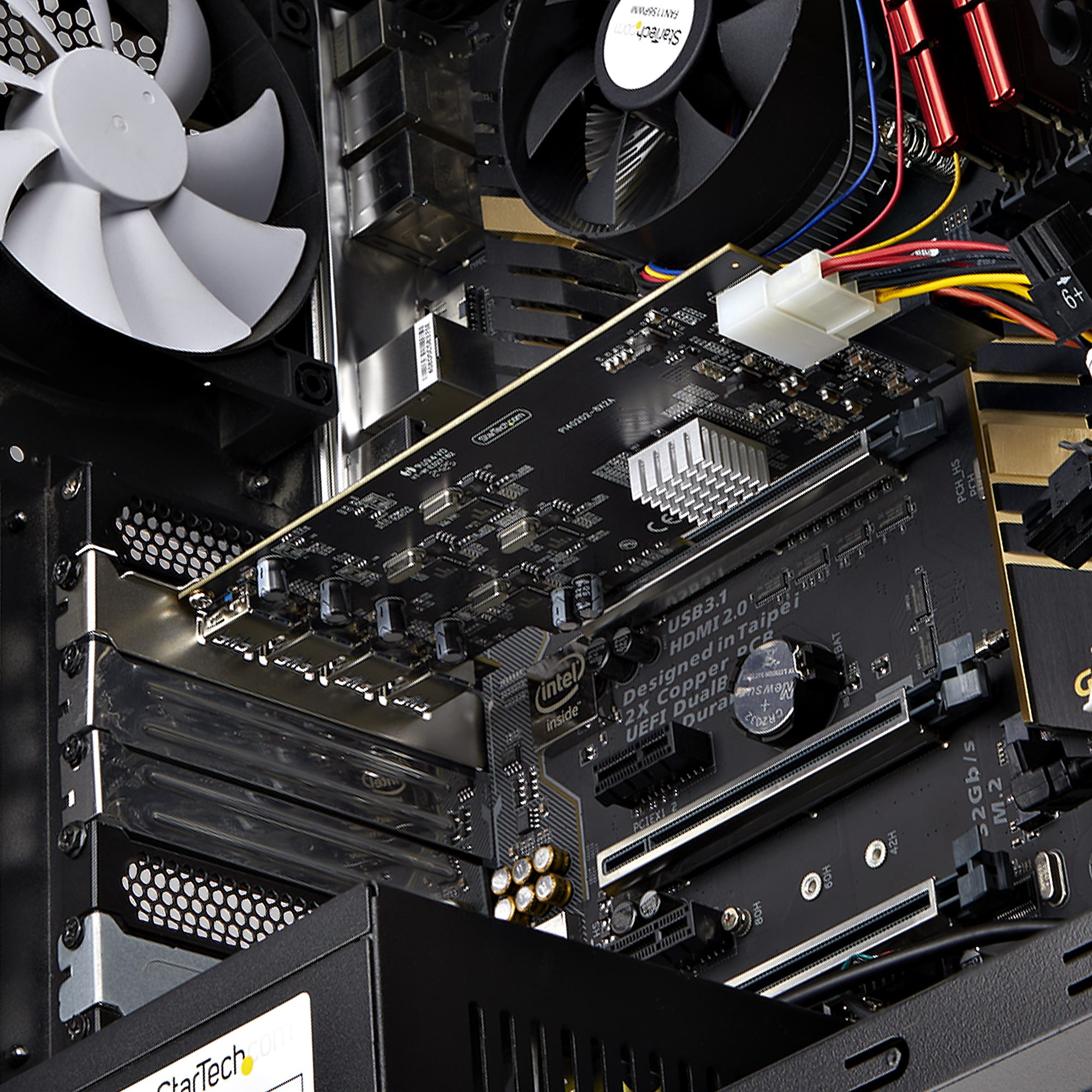 StarTech.com 4-Port USB PCIe Kaart, USB 3.2 5Gbps, PCI Express Uitbreidingskaart met 4x Onafhankelijke USB Controllers, 4x USB-A Poorten, Windows/macOS/Linux - Afbeelding 8