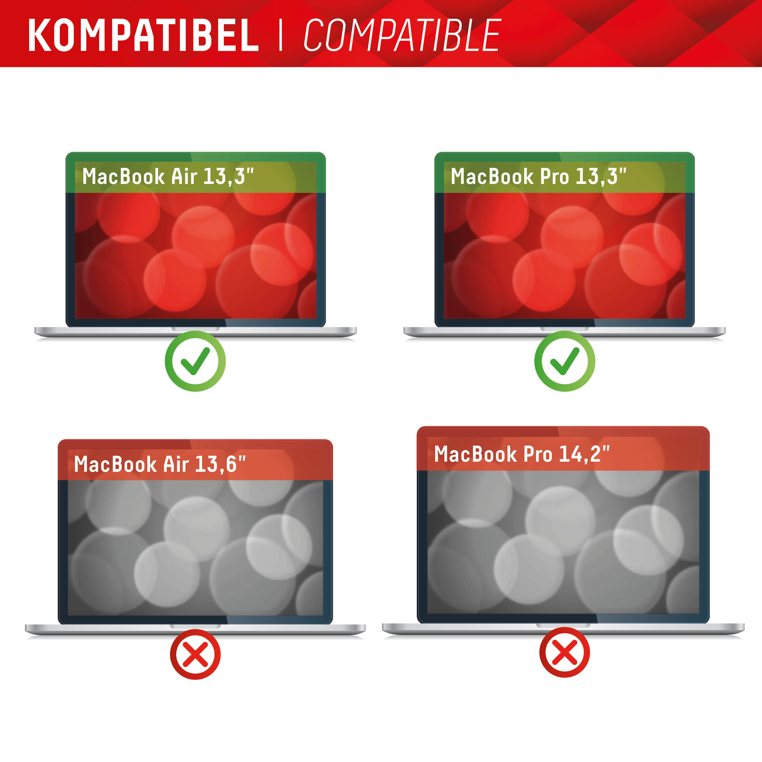 Displex 01764 schermfilter 33,8 cm (13.3") Laptop Randloze privacyfilter voor schermen 5H - Afbeelding 6