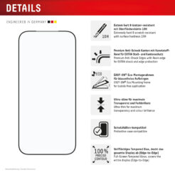 Displex 02159 scherm- & rugbeschermer voor mobiele telefoons Doorzichtige schermbeschermer Apple 1 stuk(s)