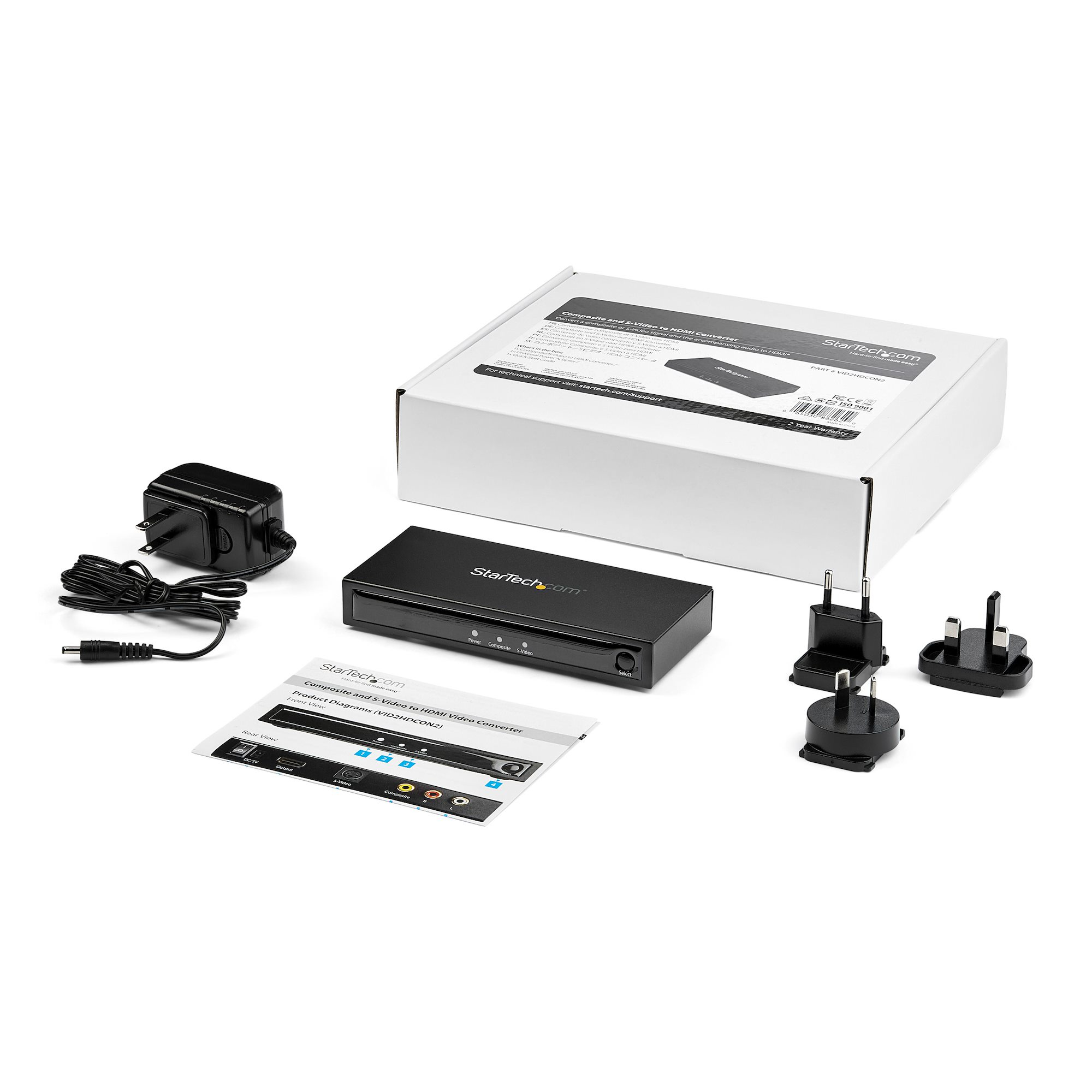 StarTech.com S-Video of composiet naar HDMI omvormer met audio 720p NTSC en PAL - Afbeelding 6