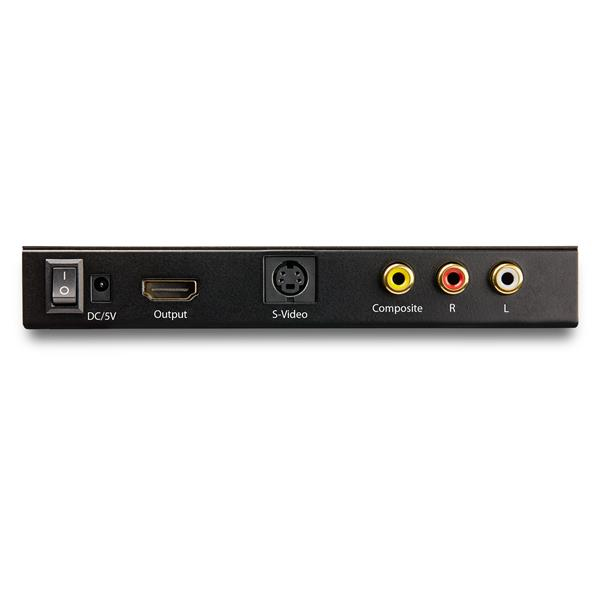 StarTech.com S-Video of composiet naar HDMI omvormer met audio 720p NTSC en PAL - Afbeelding 5
