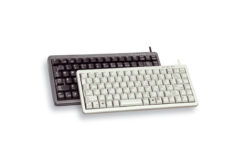 CHERRY Compact keyboard, Combo (USB + PS/2), DE toetsenbord Kantoor USB + PS/2 QWERTY Zwart