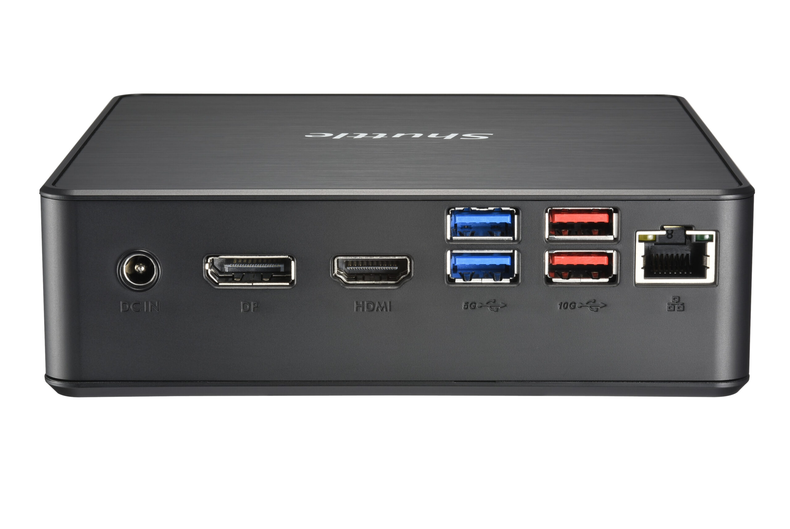Shuttle XPC Nano PC NC40U5, Intel Core i5-1235U, 1x HDMI, 1x DP,1xUSB-C/DP, 6x USB3.2, 1x 2.5" bay, 2x M.2, 1x LAN, RAID, 24/7 permanent gebruik, incl. VESA & Stand - Afbeelding 9