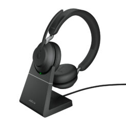 Jabra Evolve2 65 Headset Draadloos Hoofdband Kantoor/callcenter USB Type-A Bluetooth Zwart