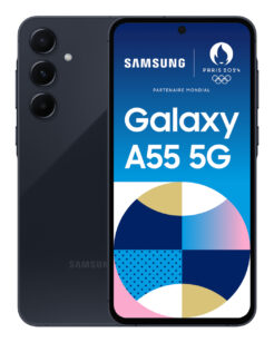 Samsung Galaxy A55 5G 16,8 cm (6.6") Hybride Dual SIM USB Type-C 8 GB 128 GB 5000 mAh Marineblauw