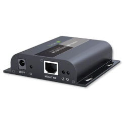 Techly IDATA EXTIP-383RV4 audio/video extender AV-receiver Zwart