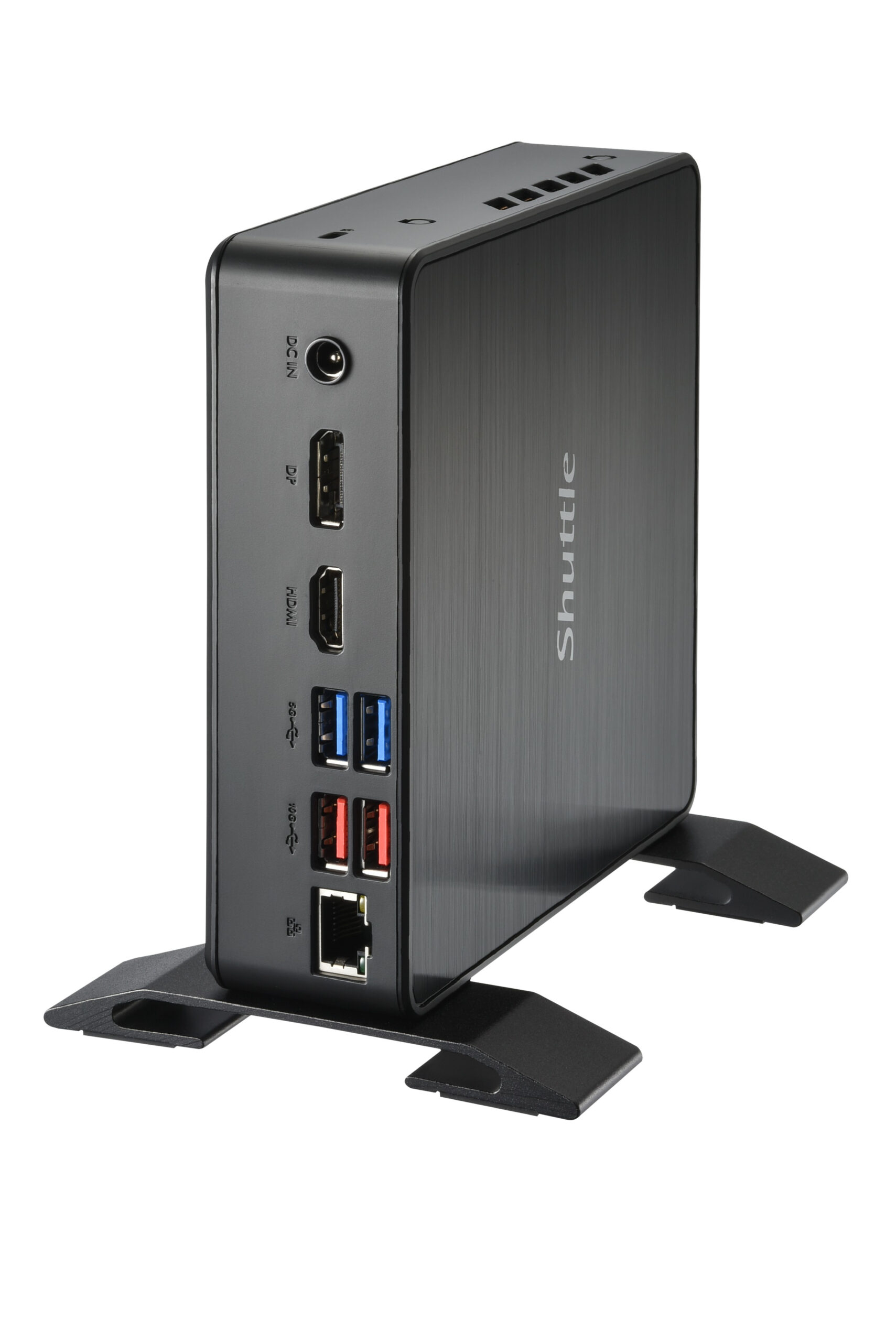 Shuttle XPC Nano PC NC40U5, Intel Core i5-1235U, 1x HDMI, 1x DP,1xUSB-C/DP, 6x USB3.2, 1x 2.5" bay, 2x M.2, 1x LAN, RAID, 24/7 permanent gebruik, incl. VESA & Stand - Afbeelding 11