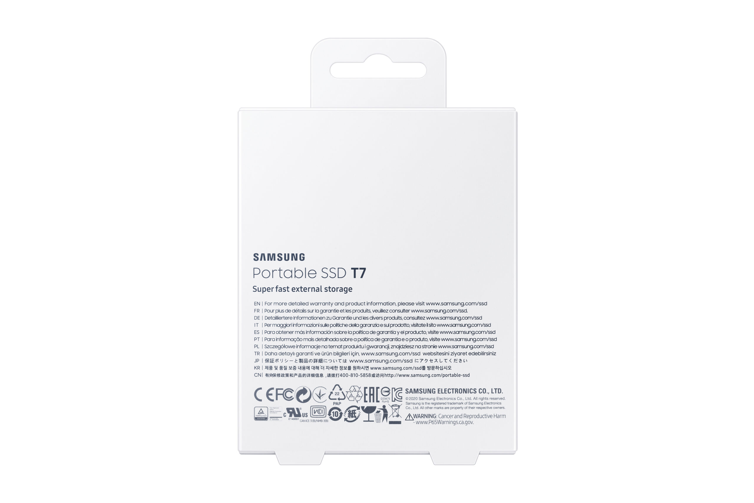 Samsung Portable SSD T7 2 TB USB Type-C 3.2 Gen 2 (3.1 Gen 2) Blauw - Afbeelding 10