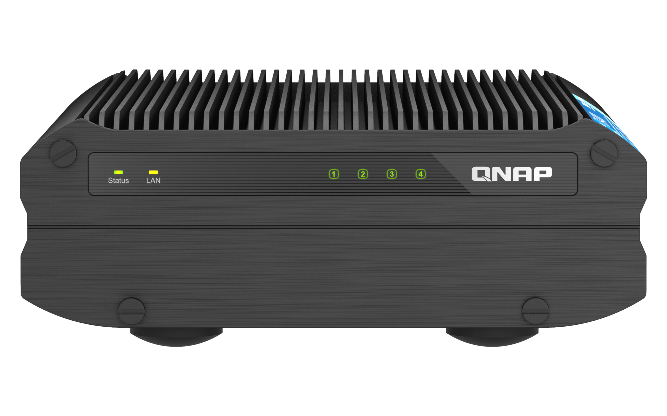 QNAP TS-I410X NAS Tower Intel Atom® x6425E 8 GB 0 TB QNAP QTS Zwart - Afbeelding 6