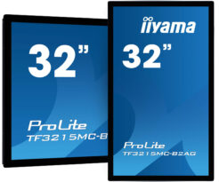iiyama ProLite TF3215MC-B2AG computer monitor 80 cm (31.5") 1920 x 1080 Pixels Full HD LED Touchscreen Kiosk Zwart