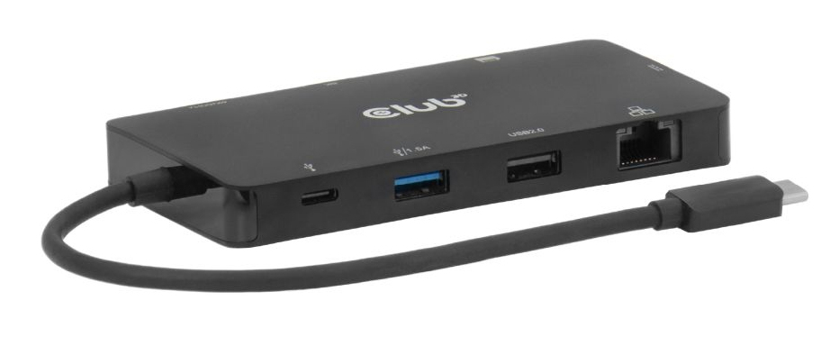 CLUB3D 9-1 Dual HDMI™ USB-C® Hub PD3.0 100W - Afbeelding 2