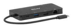 CLUB3D 9-1 Dual HDMI™ USB-C® Hub PD3.0 100W