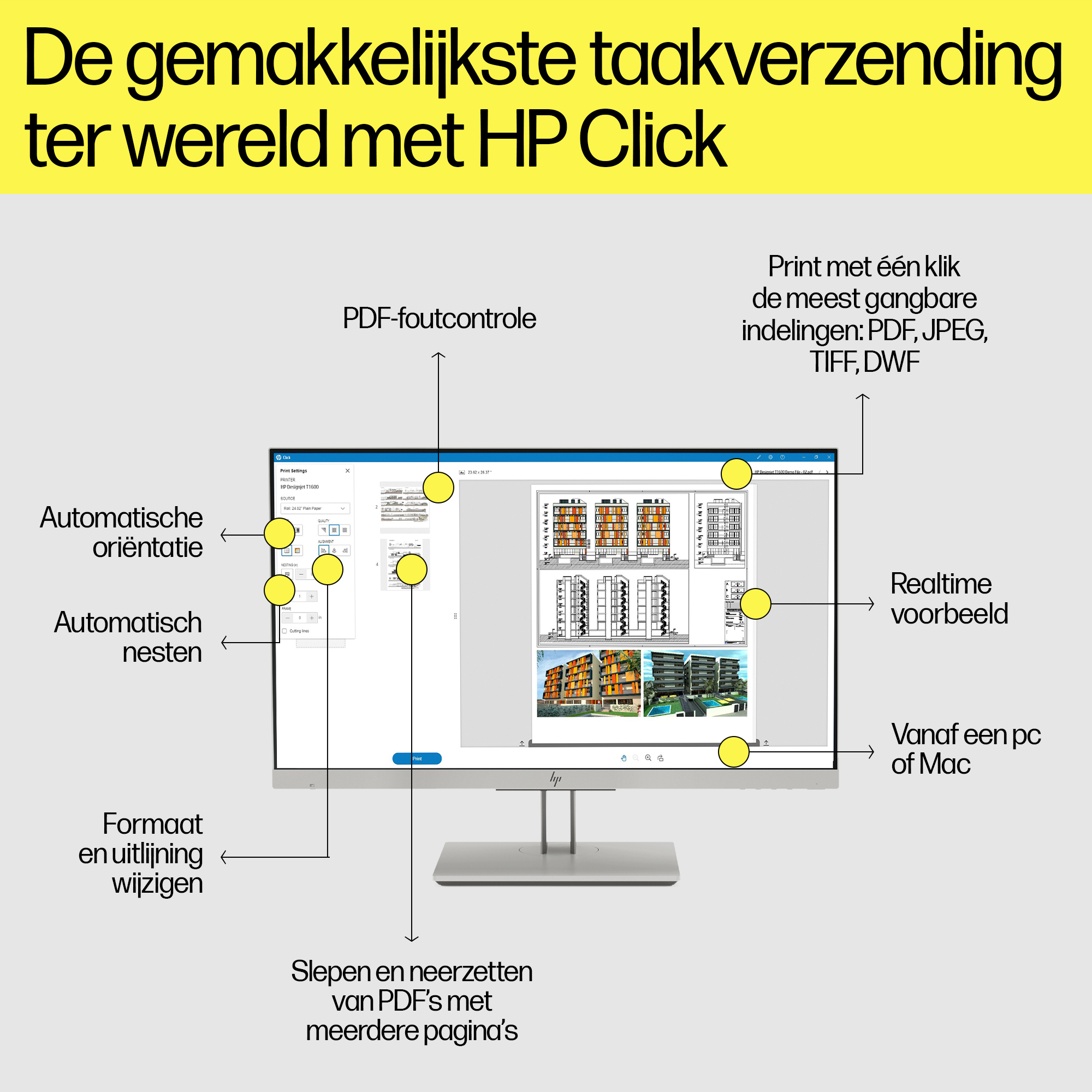 HP Designjet T1600 36-inch printer - Afbeelding 14