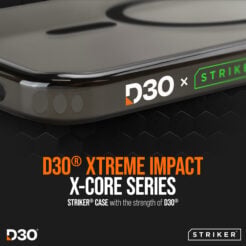 Striker X-Core - D3O Xtreme Impact Mag Case - Black - Samsung S25 Ultra 5G - Afbeelding 3