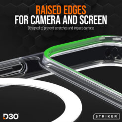 Striker X-Core - D3O Xtreme Impact Mag Case PRO - Clear - Apple iPhone 16 Pro - Afbeelding 3
