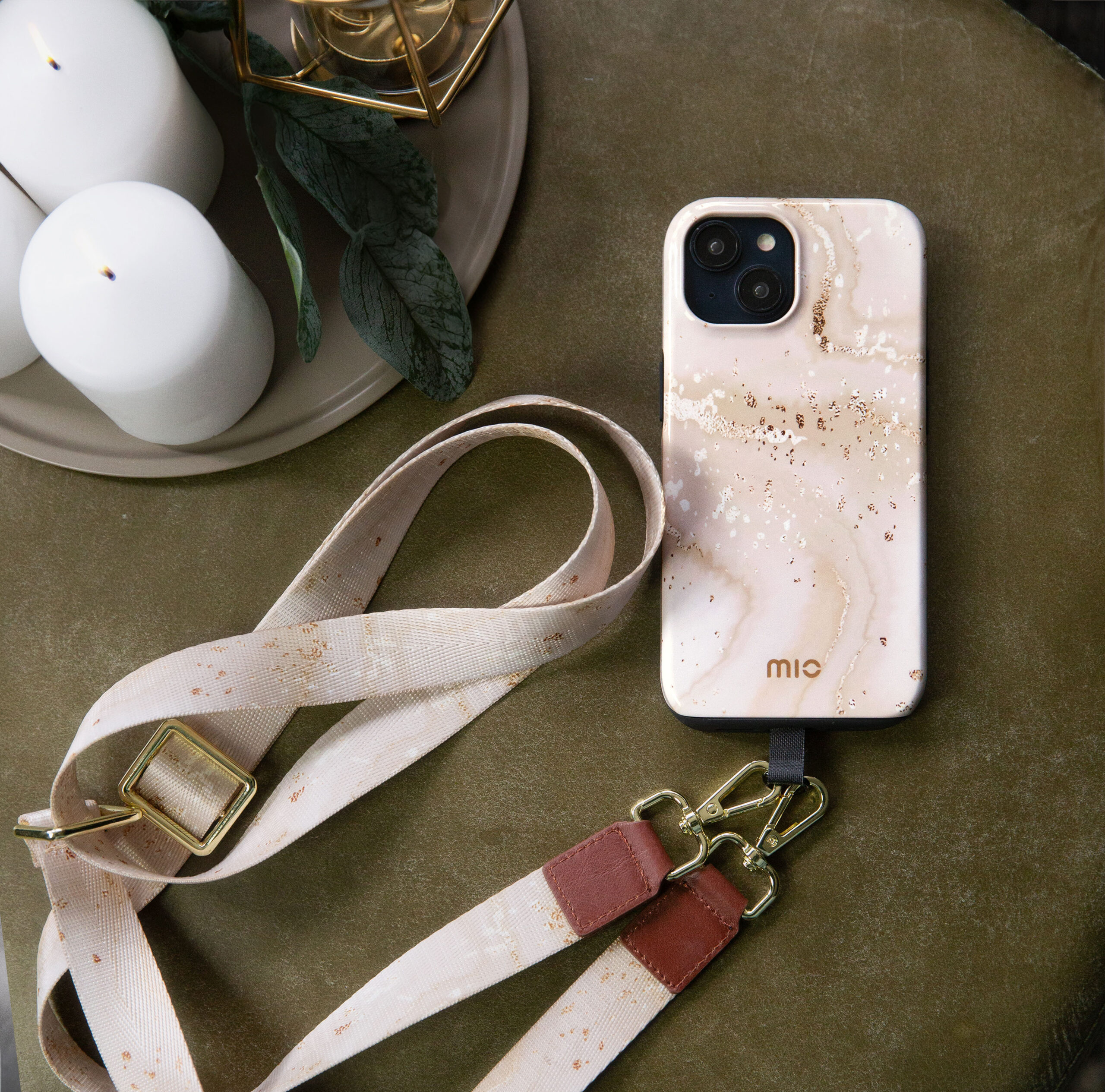 MIO Gold Marble Magsafe Compatible for iPhone 17 - Afbeelding 9
