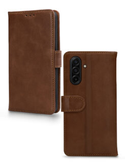 Mobilize Leather Wallet Samsung Galaxy A17 (4G/5G) Brown